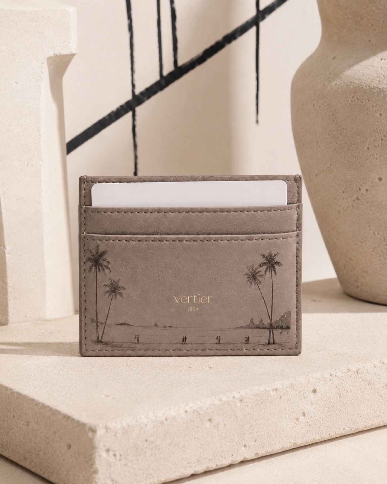 The Cardholder on a stone display alternate view 4