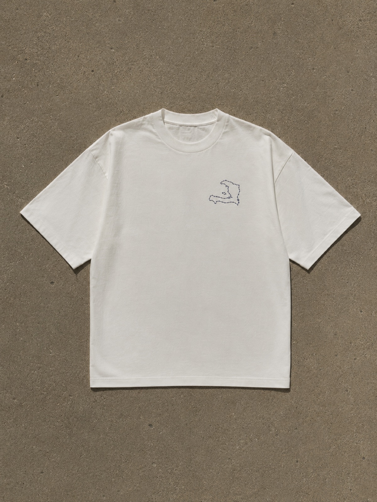 White Label Tee worn outdoors alternate view 3